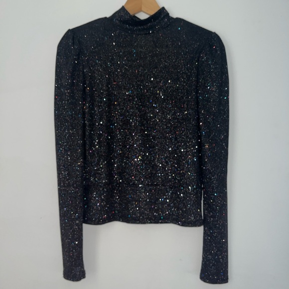 Morgan black silvery turtle neck - Picture 4 of 9